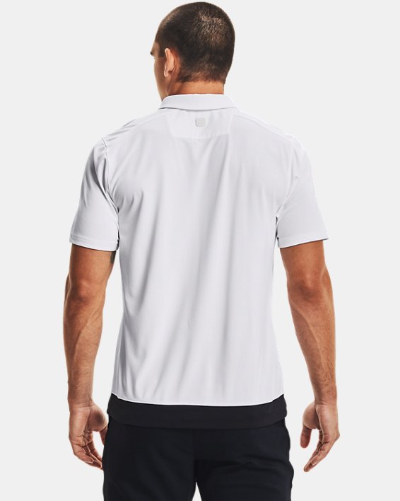 Men's Curry Course Banned Polo, White, pdpMainDesktop image number 1
